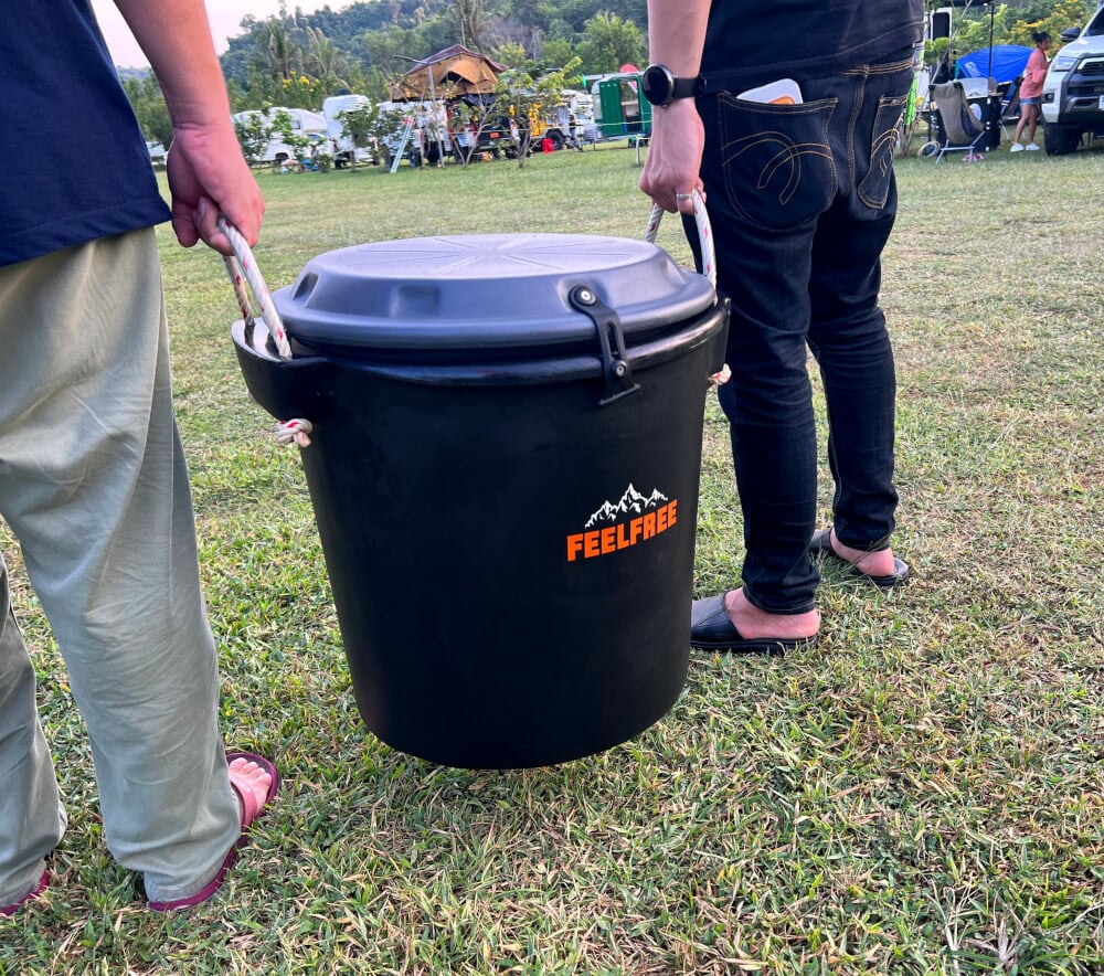 ถังน้ำแข็งเก็บความเย็น FEELFREE INNER BIN ความจุ 50L สีดำ